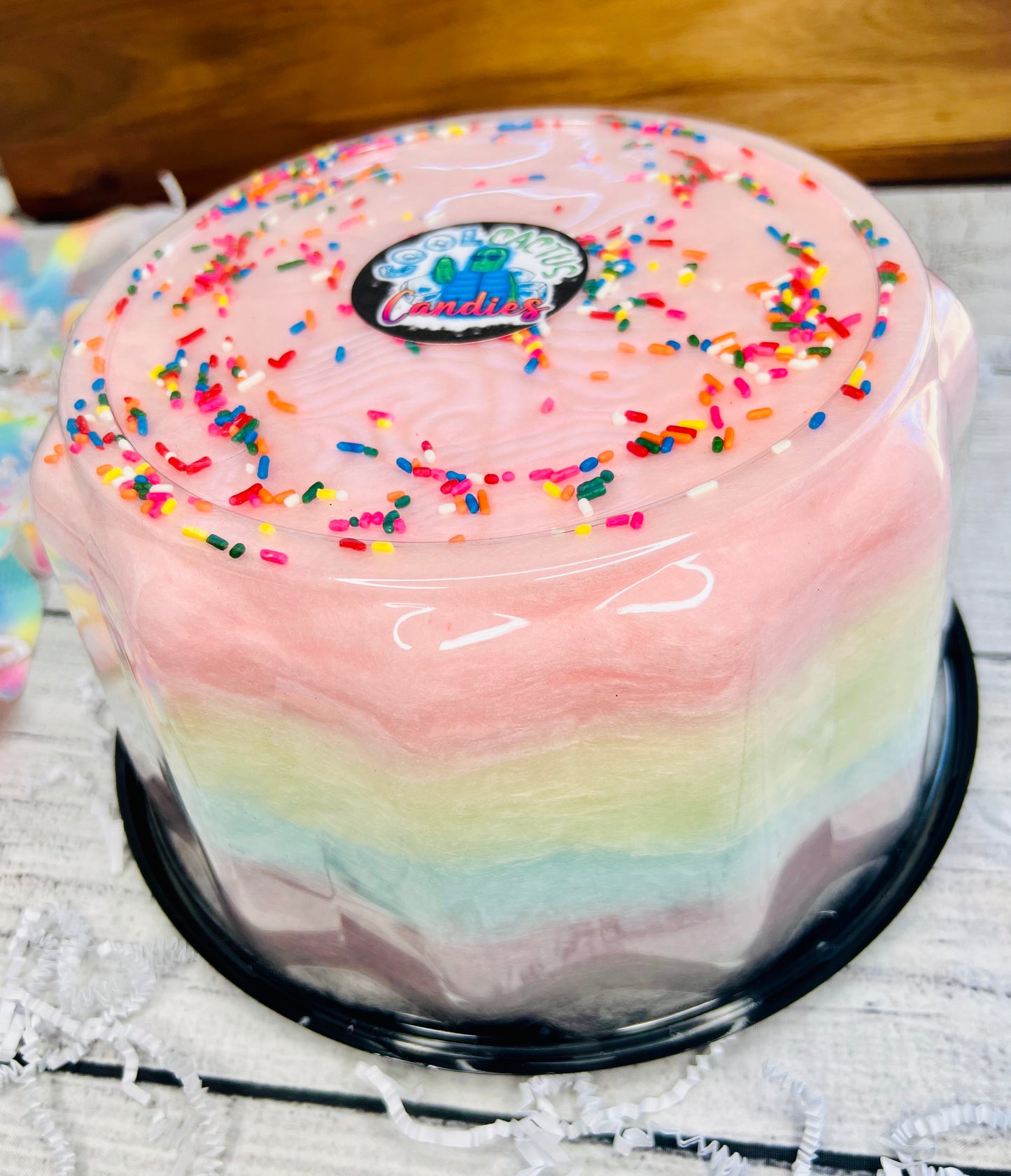 Cotton Candy Fluff Cake